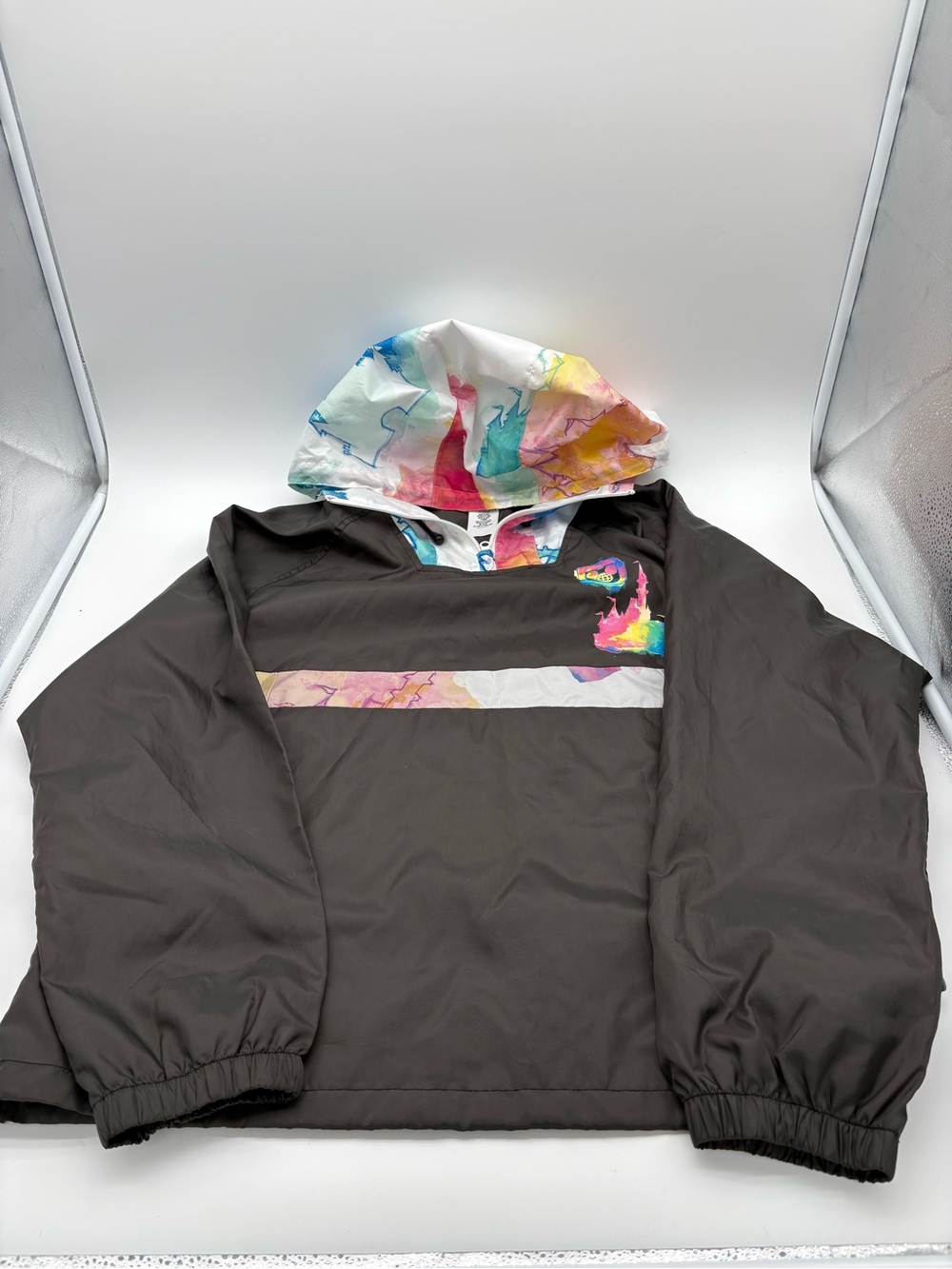 Disney Black Jacket with Teal Trim